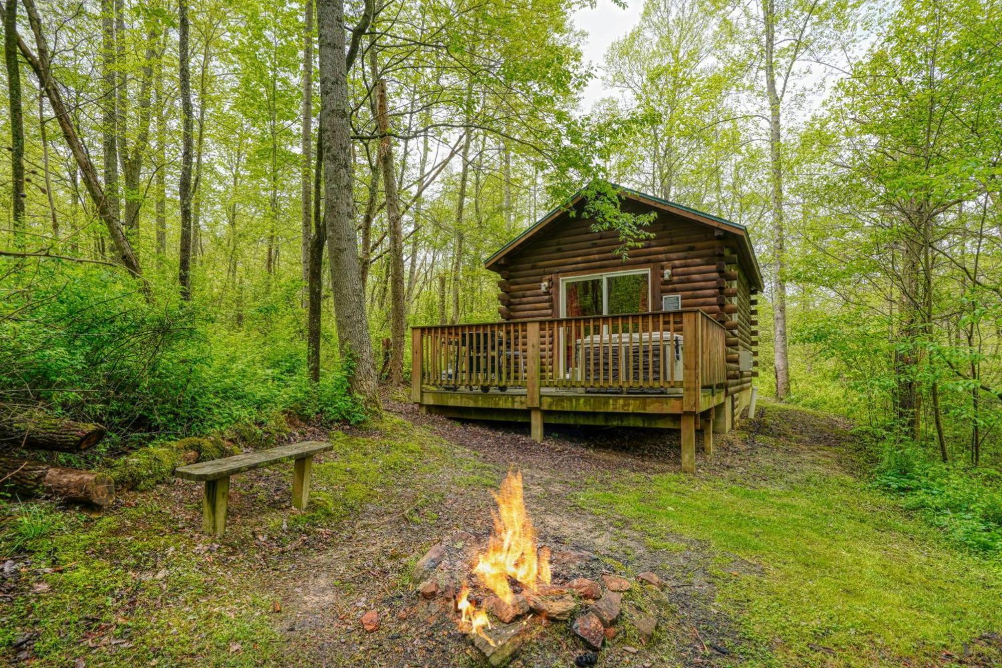 Blue Rose Cabins - Cozy Cabin Logan Zewnętrze zdjęcie